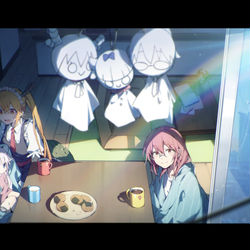 This is a pixiv picture whose title is 🌈.