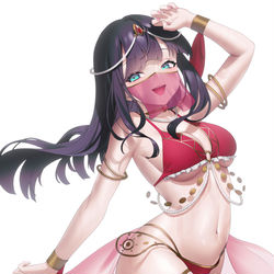 This is a pixiv picture whose title is 踊り子.