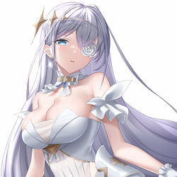 This is a pixiv picture whose title is エムデン　白.