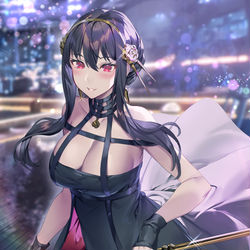 This is a pixiv picture whose title is ヨル・フォージャー.