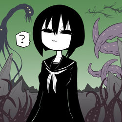 This is a pixiv picture whose title is 異世界転生したみくりちゃん.