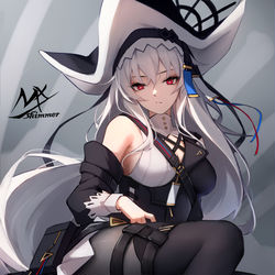 This is a pixiv picture whose title is 幽灵鲨.