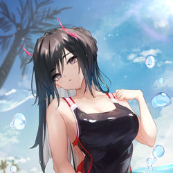 This is a pixiv picture whose title is ♥.