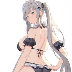 This is a pixiv picture whose title is 背中.