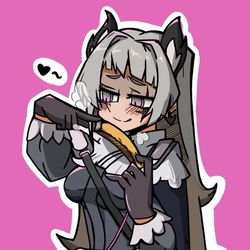 This is a pixiv picture whose title is 艾丽妮，去码头整点薯条吧！.