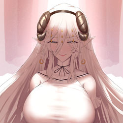 This is a pixiv picture whose title is 白シスター.
