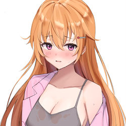 This is a pixiv picture whose title is 暑いねぇ〜….
