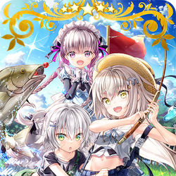 This is a pixiv picture whose title is ちびっこ王国の冒険.