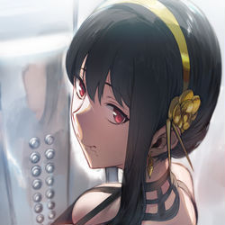 This is a pixiv picture whose title is ヨル.