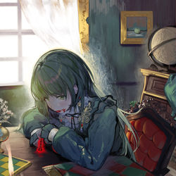This is a pixiv picture whose title is RED KING.