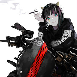 This is a pixiv picture whose title is 雷電.