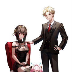 This is a pixiv picture whose title is SPY×FAMILY.