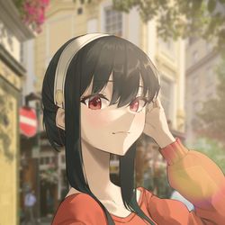 This is a pixiv picture whose title is yor.