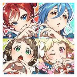This is a pixiv picture whose title is ラブライブ三昧！.