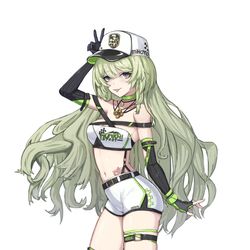 This is a pixiv picture whose title is 梅比乌斯赛车女郎.