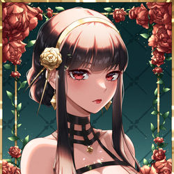 This is a pixiv picture whose title is Yor Forger.