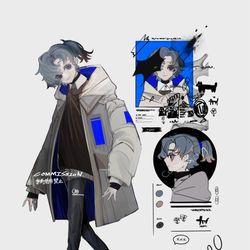 This is a pixiv picture whose title is commission.