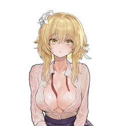 This is a pixiv picture whose title is JK Lumine.