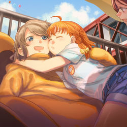 This is a pixiv picture whose title is 恋アクようちか.