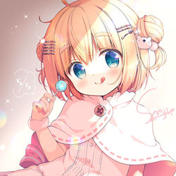 This is a pixiv picture whose title is ぺろ！.