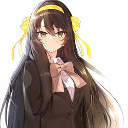 This is a pixiv picture whose title is 消失ハルヒ.