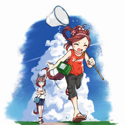 This is a pixiv picture whose title is こどもの日.