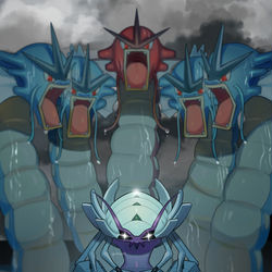 This is a pixiv picture whose title is 試練.