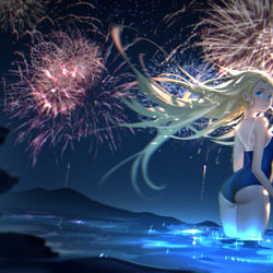 This is a pixiv picture whose title is 潮.