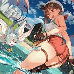 This is a pixiv picture whose title is ライザちゃん.