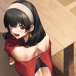 This is a pixiv picture whose title is ヨル・フォージャー.