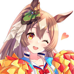 This is a pixiv picture whose title is ポニテ&チア衣装ダイヤちゃん.