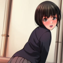 This is a pixiv picture whose title is 今日の一枚3256 (1:00+0:40+1:50).