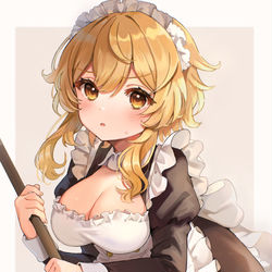 This is a pixiv picture whose title is 新人メイド蛍ちゃん.