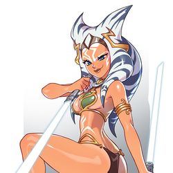 This is a pixiv picture whose title is Ahsoka Tano.