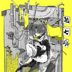 This is a pixiv picture whose title is 師団長.