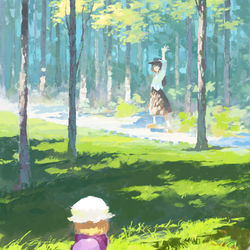 This is a pixiv picture whose title is 無題.