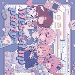 This is a pixiv picture whose title is にじそうさく06 お品書き.