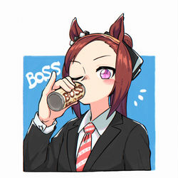 This is a pixiv picture whose title is BOSS×バクシン.