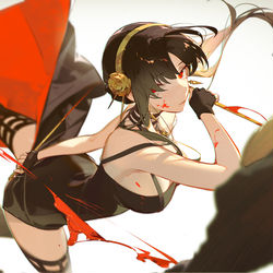 This is a pixiv picture whose title is いばら姫.
