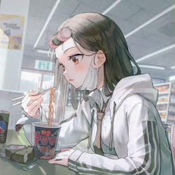 This is a pixiv picture whose title is 女子高生.