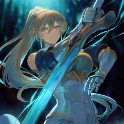 This is a pixiv picture whose title is 聖騎士ソニアさん.
