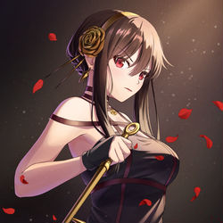 This is a pixiv picture whose title is ヨル.