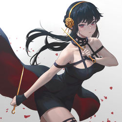 This is a pixiv picture whose title is ヨル・フォージャー.