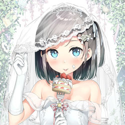 This is a pixiv picture whose title is ファーストバイト.