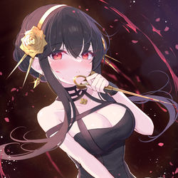 This is a pixiv picture whose title is ヨル・フォージャー.