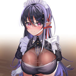 This is a pixiv picture whose title is ドジっ子メイド.
