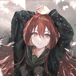 This is a pixiv picture whose title is シャナ.