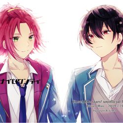 This is a pixiv picture whose title is 【Web再録】ナナイロワンディ【りつまお】.