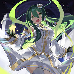 This is a pixiv picture whose title is 白早苗.