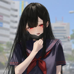 This is a pixiv picture whose title is あっつ....